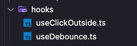 hooks folder react structure 2024