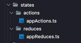states folder react structure 2024