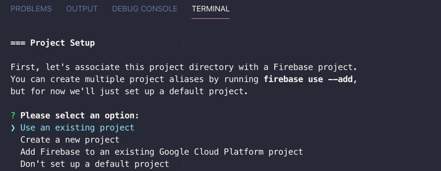 Firebase CLI