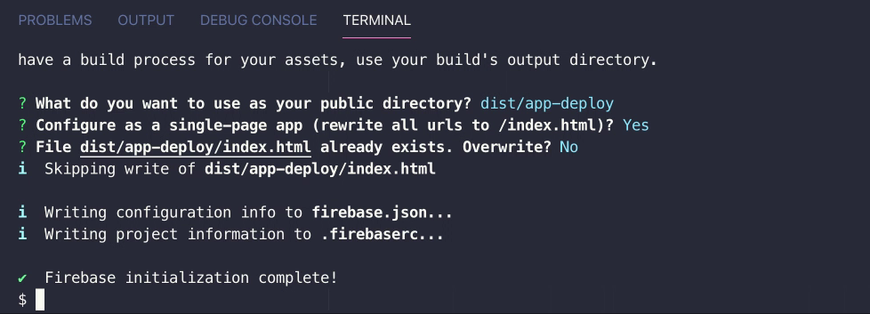 Firebase CLI